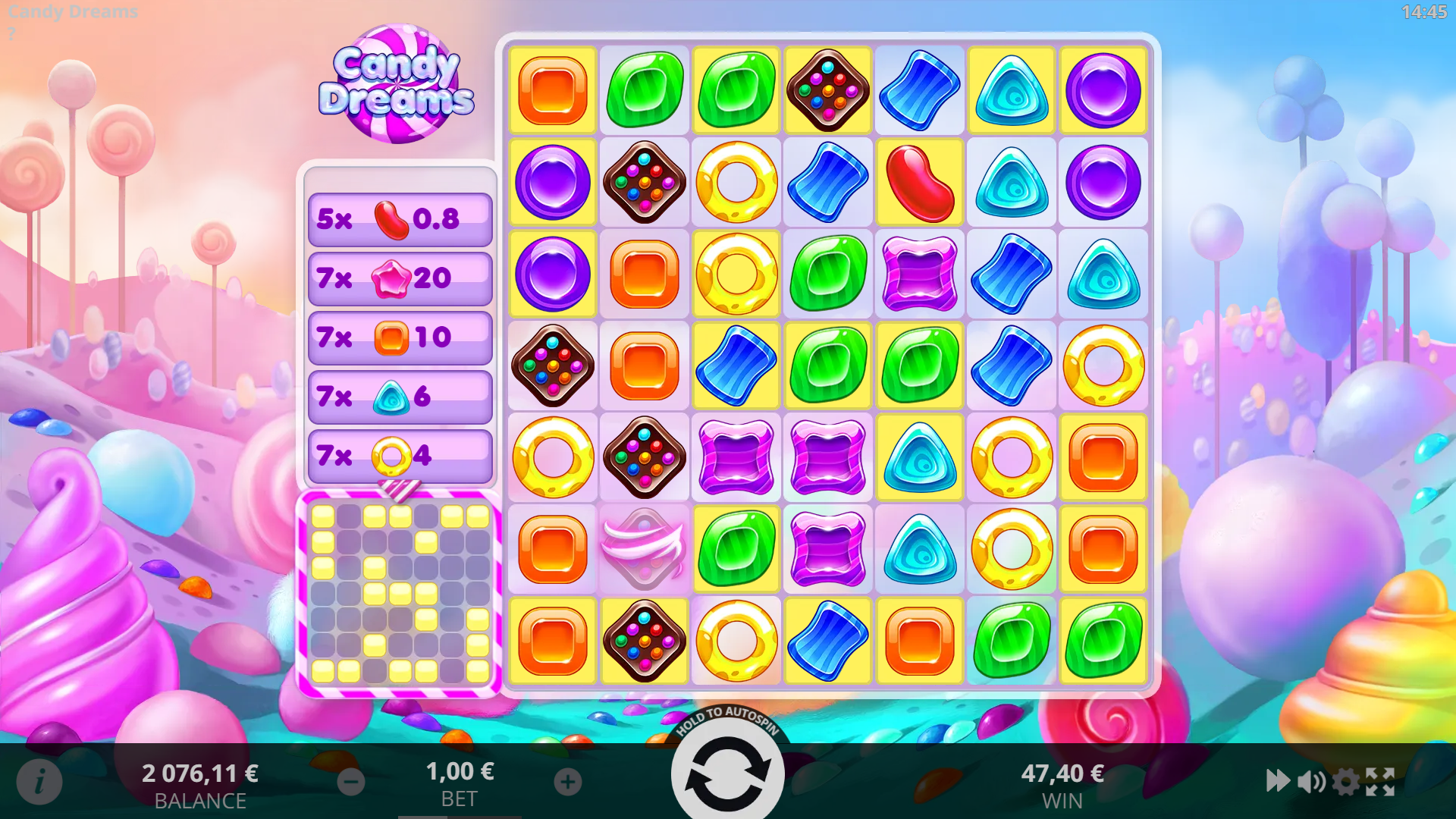 Candy Dreams Slot, estratégias de apostas, ganhar, doces, cassino online